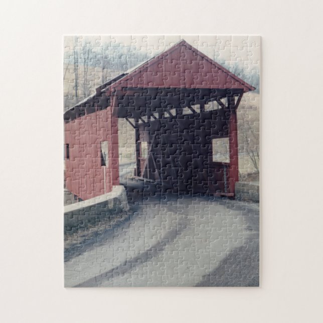 Puzzle Puente cubierto (Vertical)