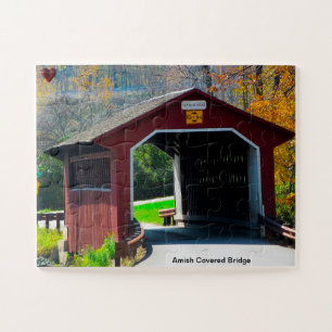 Puzzle Puente Cubierto Amish