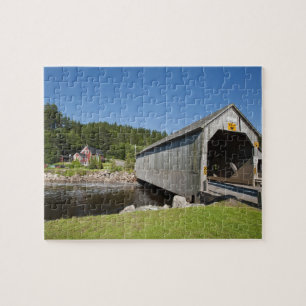Puzzle Puente cubierto del río Irish, St. Martins, Nuevo