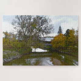 Puzzle Puente Cubierto Sanborn, Lyndon, Vermont
