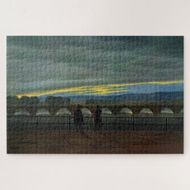 Puzzle Puente de agosto en Dresden - Una mirada eterna (Horizontal)