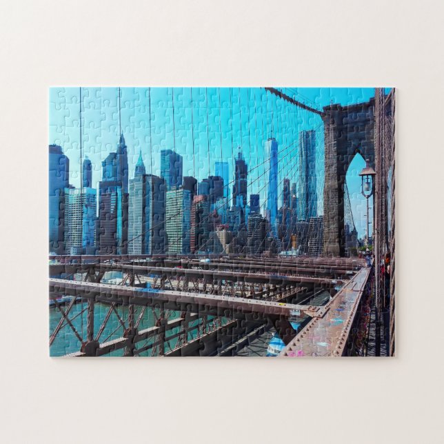 Puzzle Puente de Brooklyn. (Horizontal)