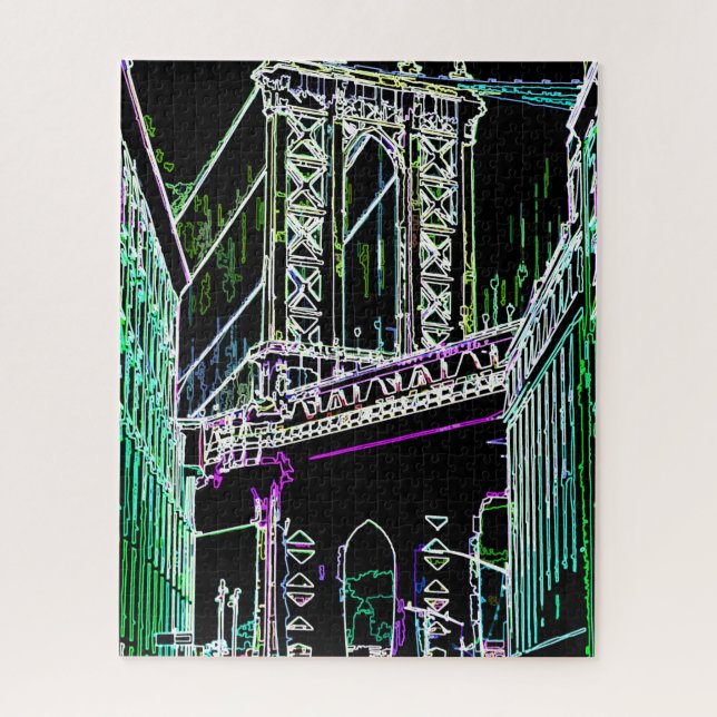 Puzzle puente de Brooklyn (Vertical)