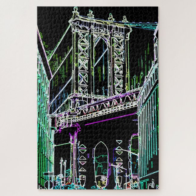 Puzzle puente de Brooklyn (Vertical)