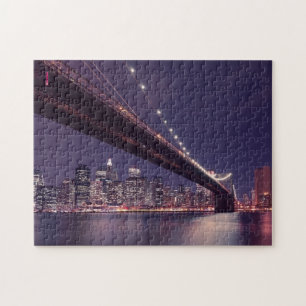 Puzzle Puente de brooklyn en la ciudad de Nueva York