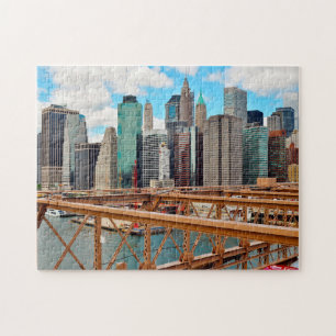 Puzzle Puente de Brooklyn Nueva York.