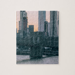Puzzle Puente de Brooklyn y centro de Manhattan Nueva Yor
