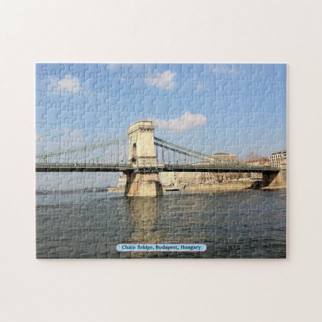 Puzzle Puente de cadena, Budapest, Hungría (Horizontal)