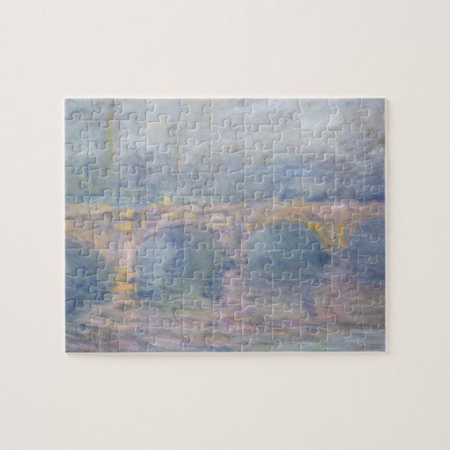 Puzzle Puente de Claude Monet el | Waterloo, Londres, en (Horizontal)