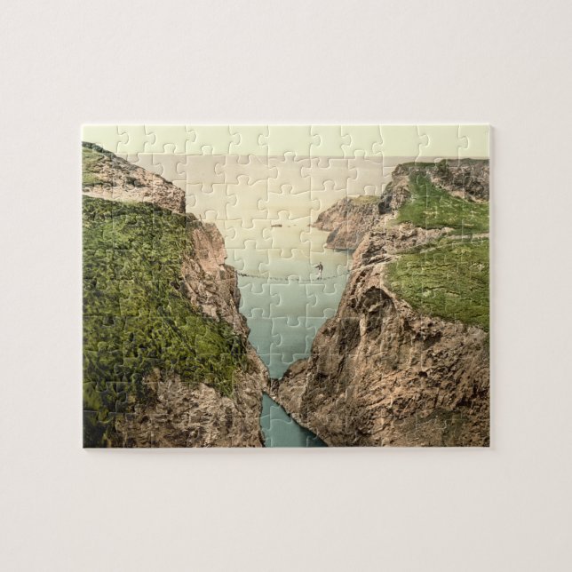 Puzzle Puente de cuerda, Carrick-a-Rede, condado Antrim (Horizontal)