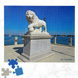 Puzzle Puente de escultura de mármol de Leones St Augusti