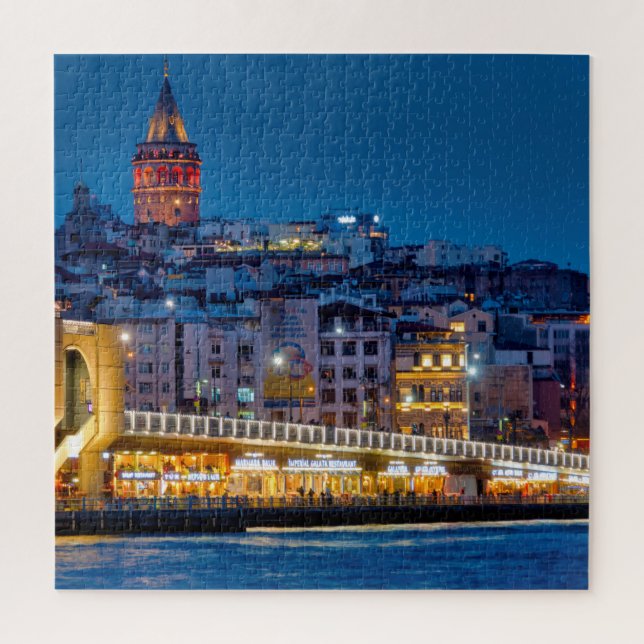 Puzzle Puente de Galata y Karakoy (Vertical)