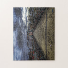 Puzzle “Puente de hierro – Frankfurt”