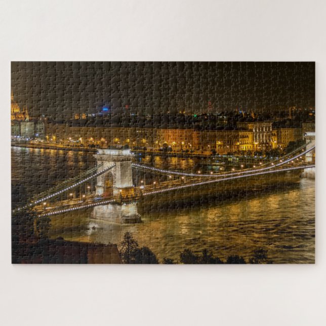Puzzle Puente de la cadena de Budapest (Horizontal)