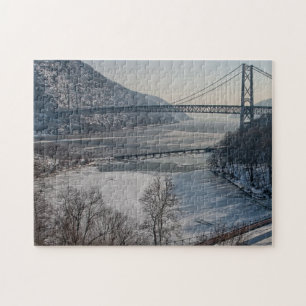 Puzzle Puente de la montaña del oso