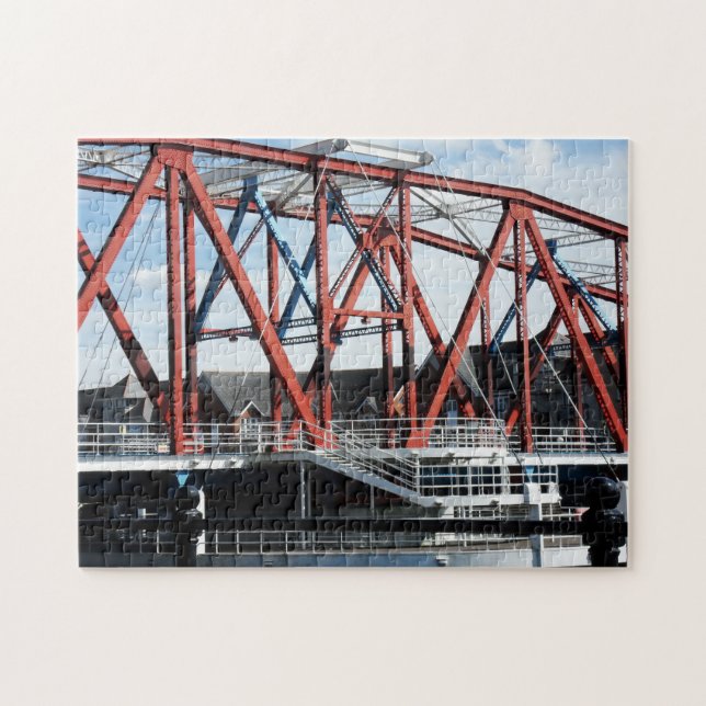 Puzzle Puente de Manchster Dockland. (Horizontal)