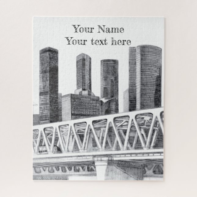 Puzzle Puente de metro (Vertical)