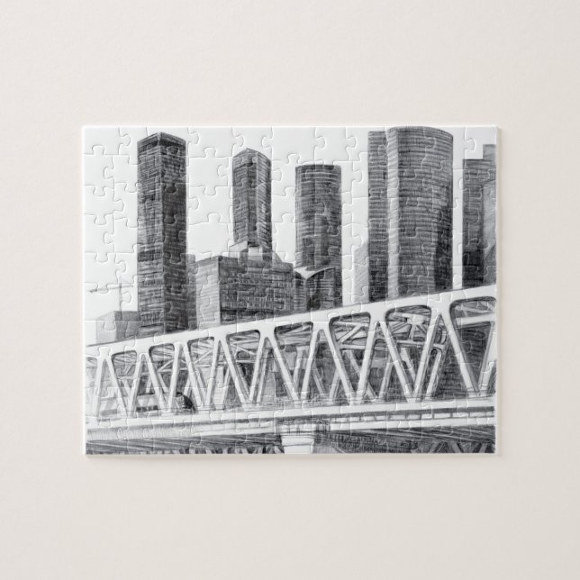 Puzzle Puente de metro (Horizontal)