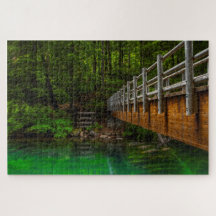 Puente de nacimientos del río McKenzie de Oregón