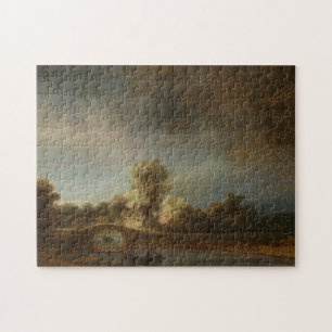 Puzzle Puente de piedra de Rembrandt