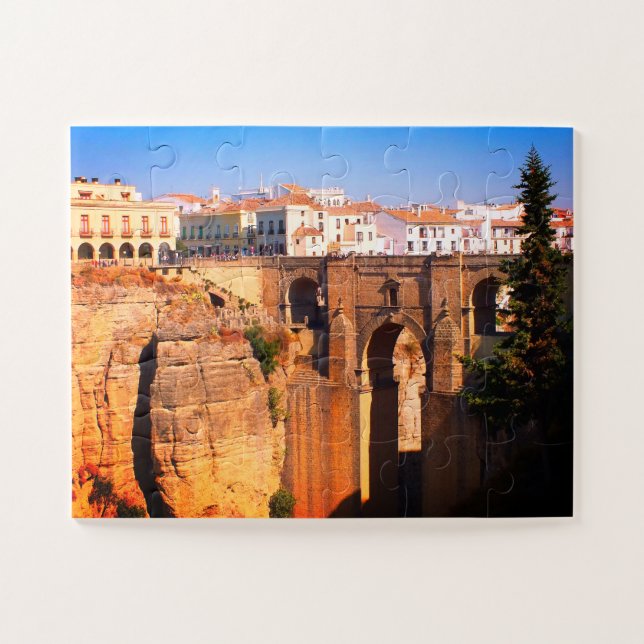 Puzzle Puente de Ronda en España (Horizontal)