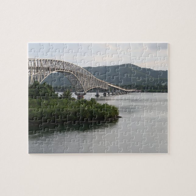 Puzzle Puente de San Juanico (Horizontal)