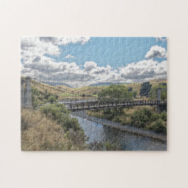 Puzzle Puente de Suspensión Springvale, Nueva Zelanda