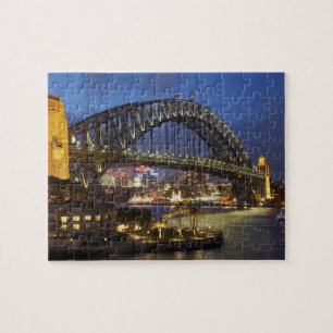 Puzzle Puente de Sydney Harbour y Hotel Park Hyatt Sydney
