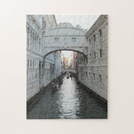 Puzzle Puente de Venecia Rótulos Fotografía del rompecabe