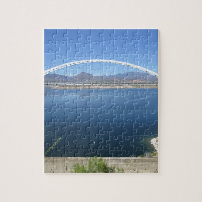 Puzzle Puente del Arco del Lago Roosevelt (Vertical)