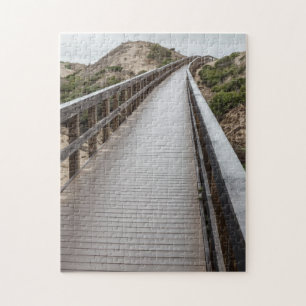 Puzzle Puente del pie en el parque de estado del lago oso