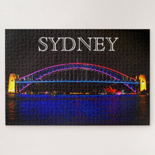 Puzzle puente del puerto de sydney vivid