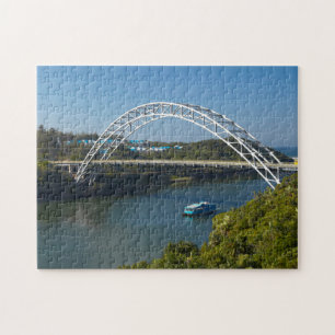 Puzzle Puente del río Mtamvuna, Kwazulu-Natal