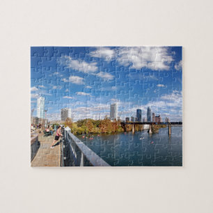 Puzzle Puente del Sendero Austin Texas Downtown Lady Bird