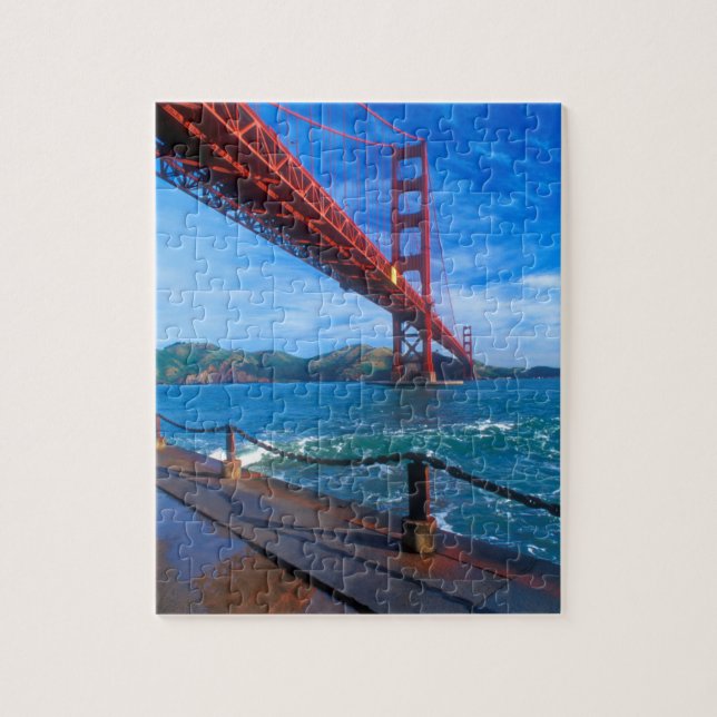 Puzzle Puente Golden Gate, California (Vertical)