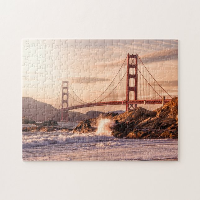 Puzzle Puente Golden Gate de Baker Beach (Horizontal)