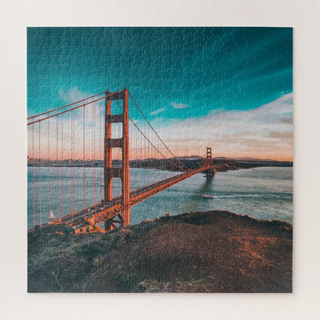 Puzzle Puente Golden Gate de San Francisco (Vertical)