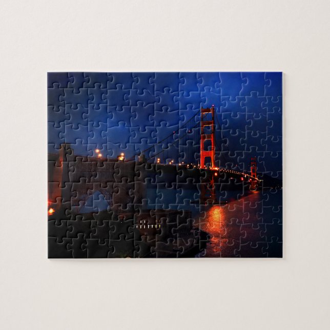 Puzzle Puente Golden Gate de San Francisco #6 Rompecabeza (Horizontal)