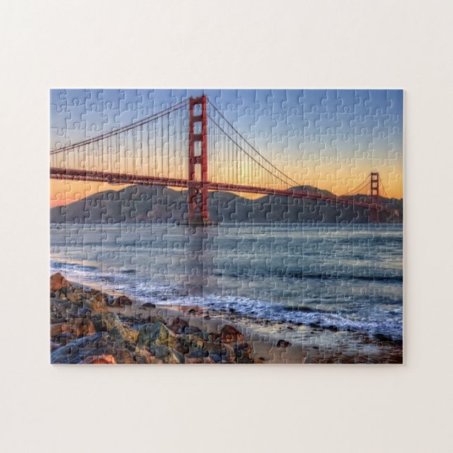 Puzzle Puente Golden Gate del rastro de San Francisco Bay (Horizontal)
