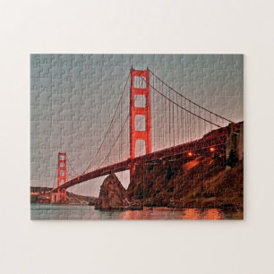 Puzzle Puente Golden Gate en Sun abajo