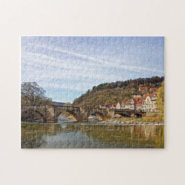 Puzzle Puente histórico, Hannoversch-Münden, Alemania