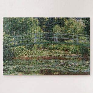 Puzzle Puente Japonés y Estanque de Nenúfares de Claude M