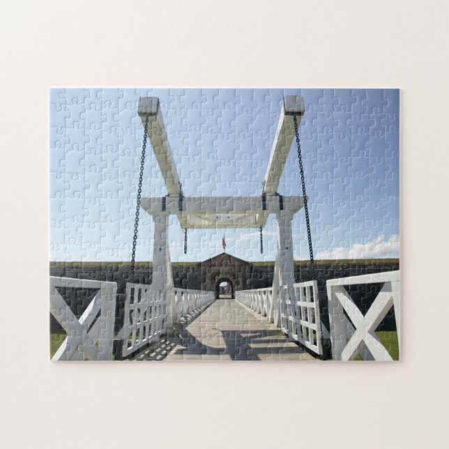 Puzzle Puente levadizo de Fort George. (Horizontal)