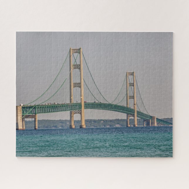 Puzzle Puente Majestic Mackinac 520 pieza (Horizontal)