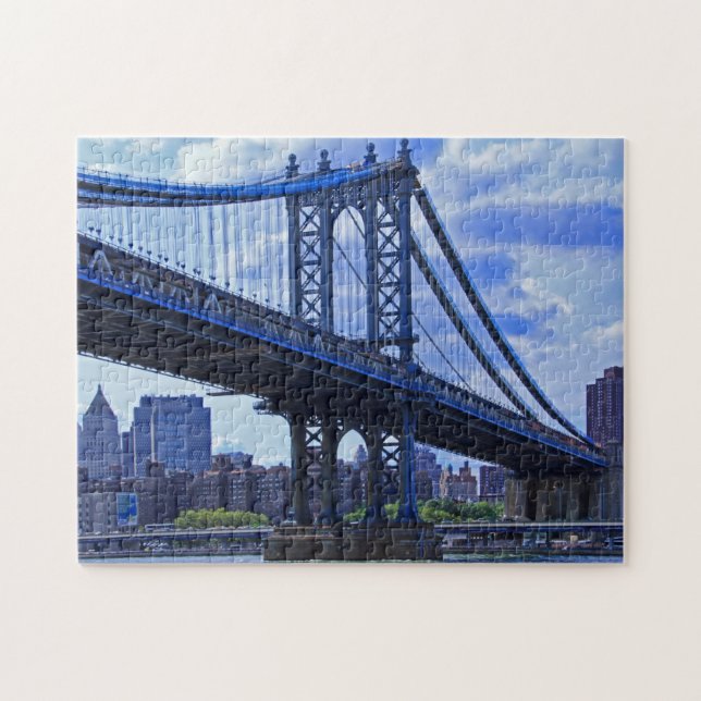 Puzzle Puente Manhattan de Nueva York A2 (Horizontal)
