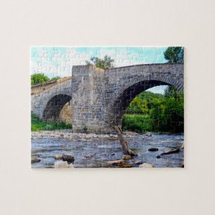 Puzzle Puente medieval de Zubiri