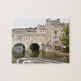 Puzzle Puente Pulteney, río Avon, Bath, Inglaterra