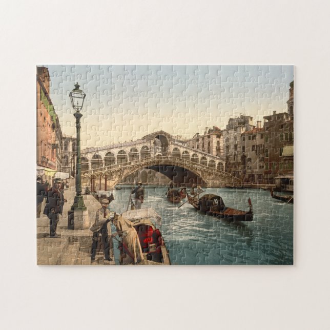 Puzzle Puente Rialto II, Venecia, Italia (Horizontal)