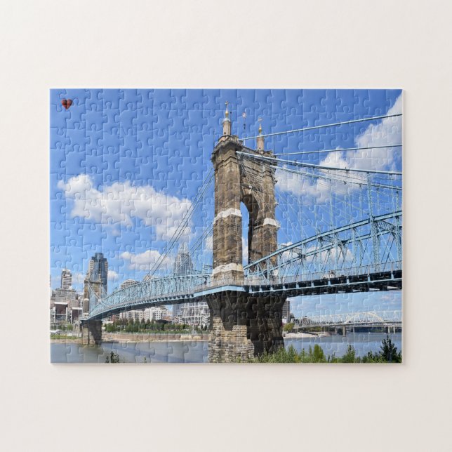 Puzzle Puente Roebling Ohio (Horizontal)