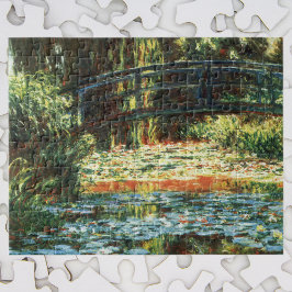 Puzzle Puente sobre el estanque acuático de Claude Monet